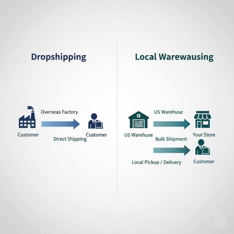 dropshipping-vs-local-warehousing-for-lighting-store find a lighting supplier