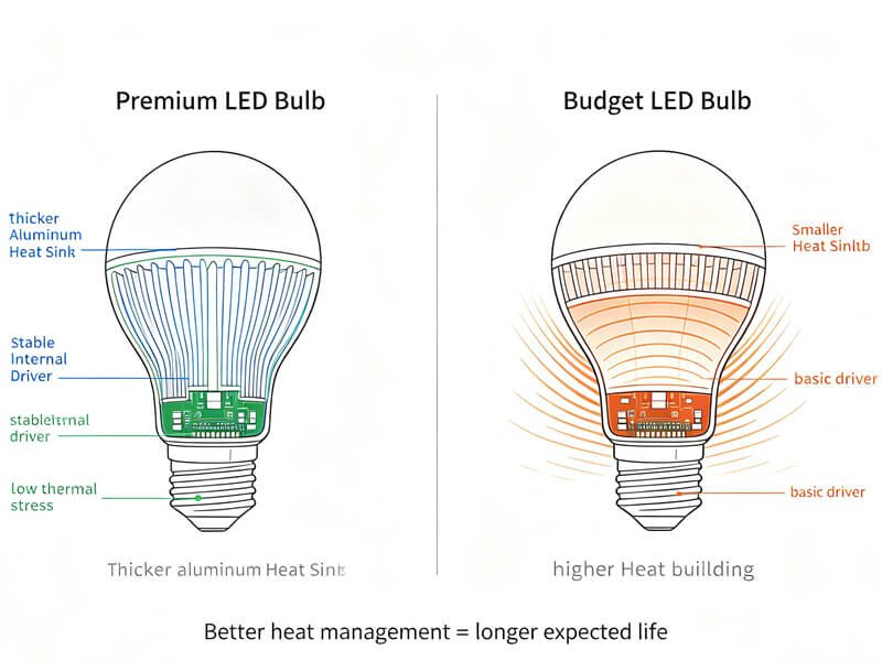 How Long Do LED Light Bulbs Last Lifespan, Factors & Tips to Make Them Last Longer