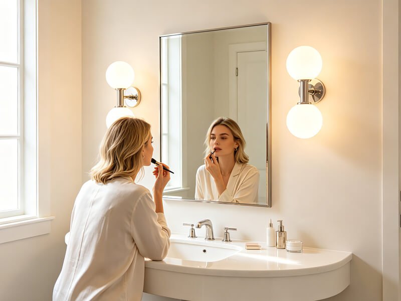 Mirror Lights Buying Guide How to Choose, Size, and Install the Perfect Bathroom Mirror Lighting (1)