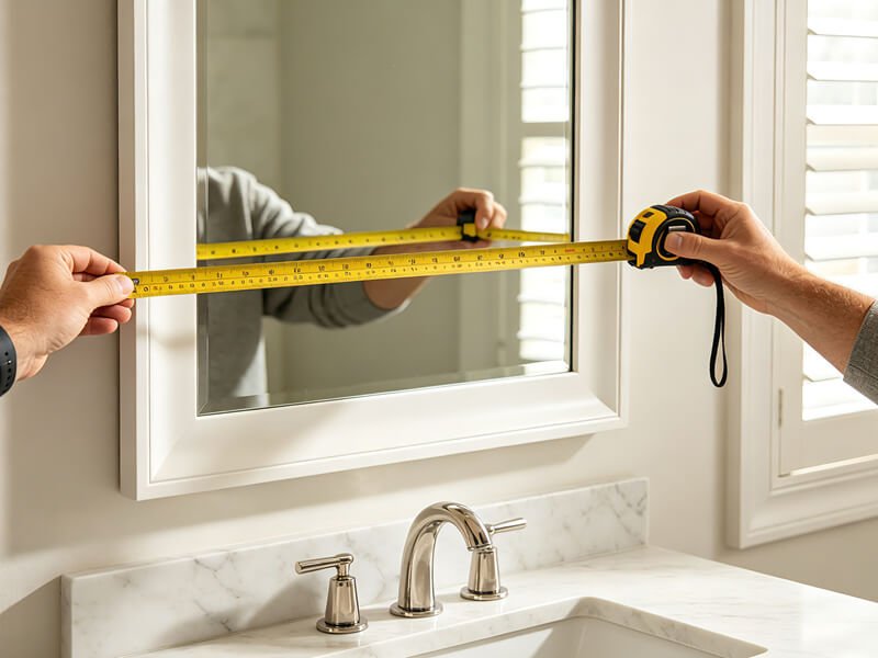 Mirror Lights Buying Guide How to Choose, Size, and Install the Perfect Bathroom Mirror Lighting (1)
